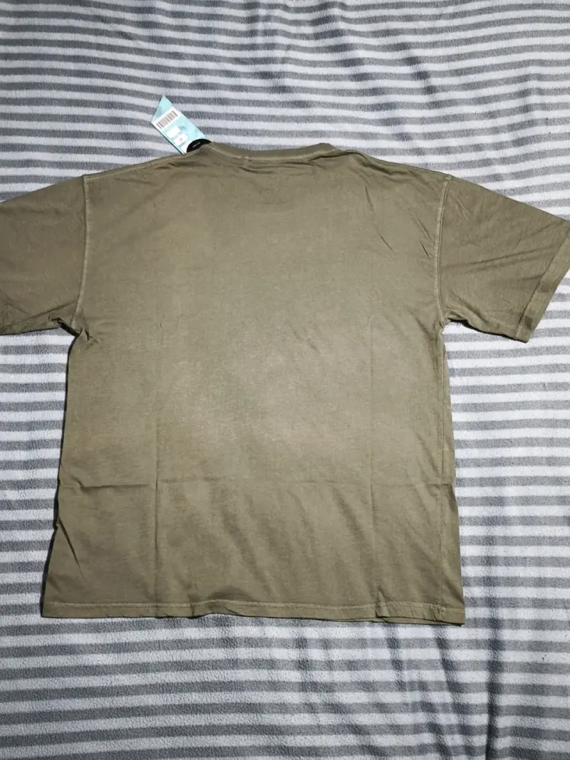 Polera Oversized Fit Verde Oliva Polemic - 3
