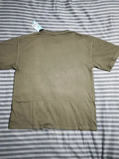 Polera Oversized Fit Verde Oliva Polemic - miniatura 3