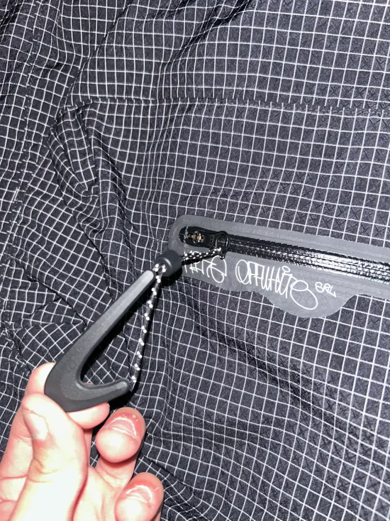 Chaqueta Nike Off-White negra con capucha - 6
