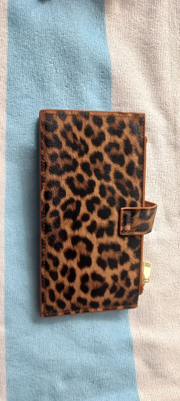 Billetera de Leopardo con Cierre - 2
