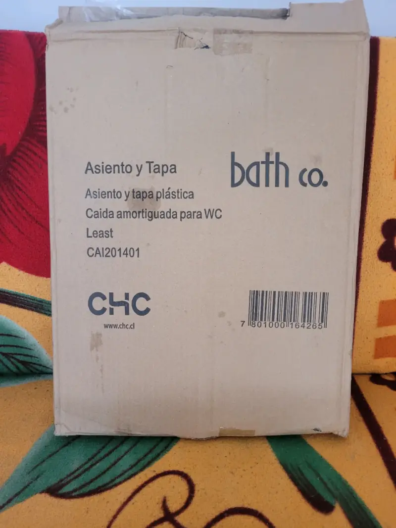 Asiento de inodoro con tapa Bath Co amortiguado - 2