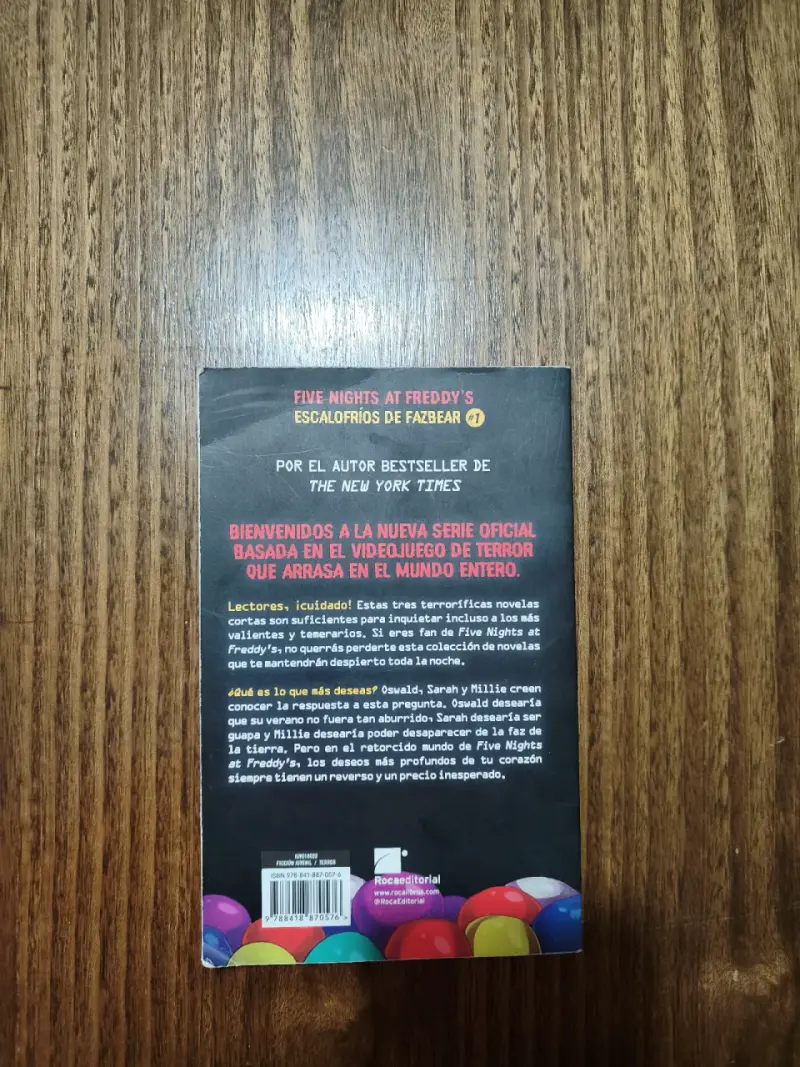 Libro Five Nights at Freddy's El Parque de Bolas - 2