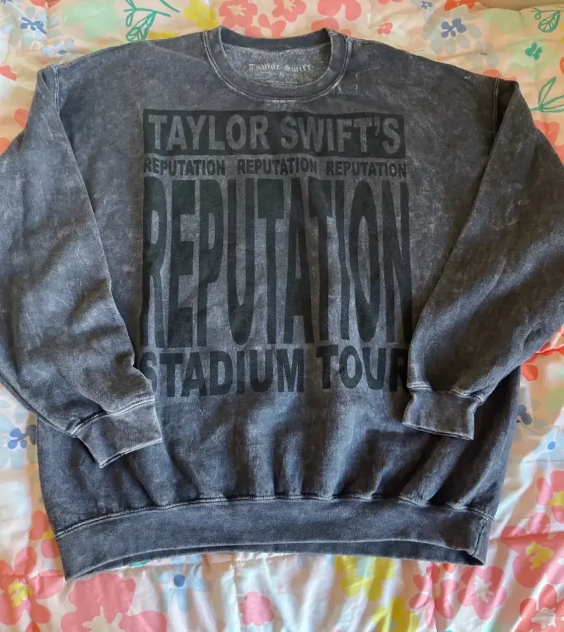 Polerón Taylor Swift's Reputation Tour gris - 1