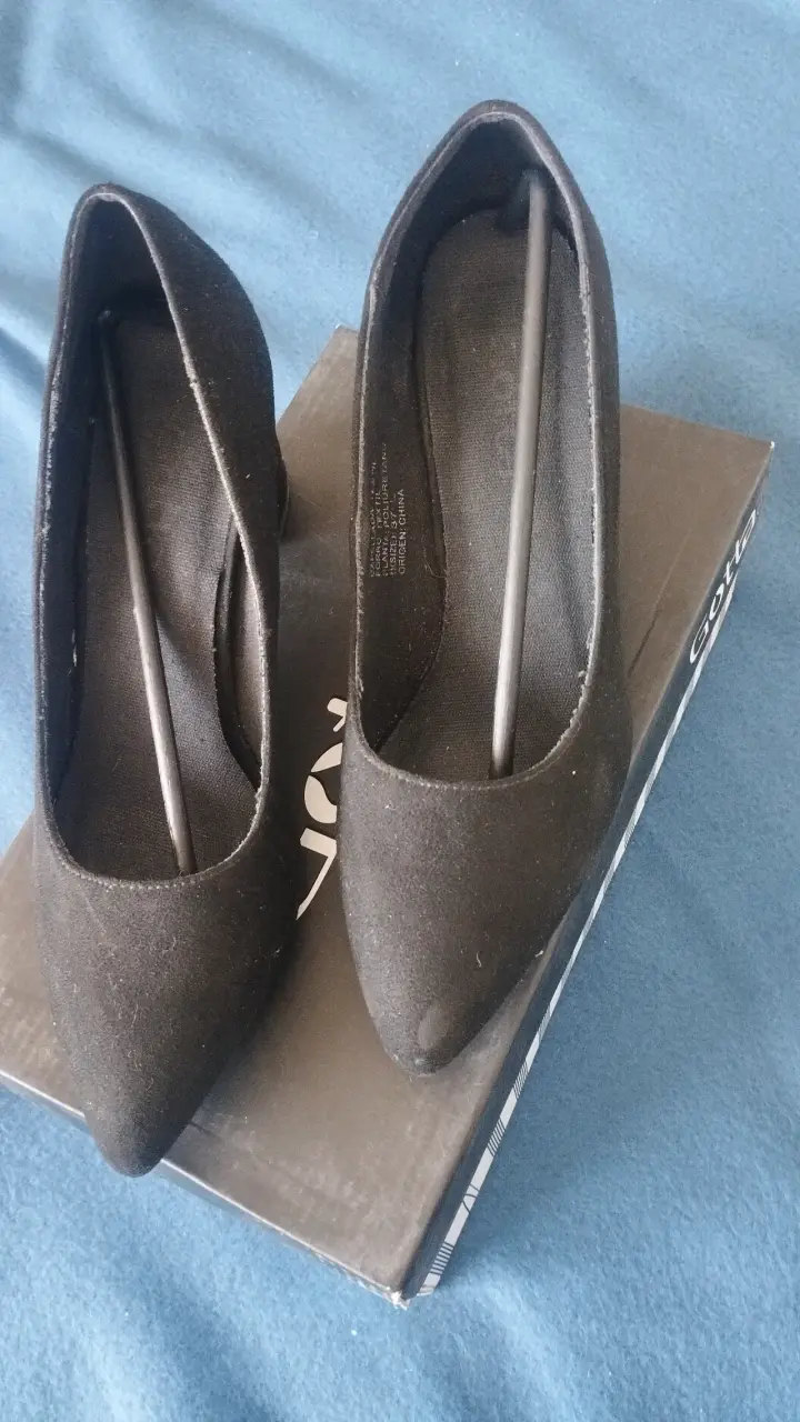 Zapatos de Tacón Negro Gotta Talla 37 - 2