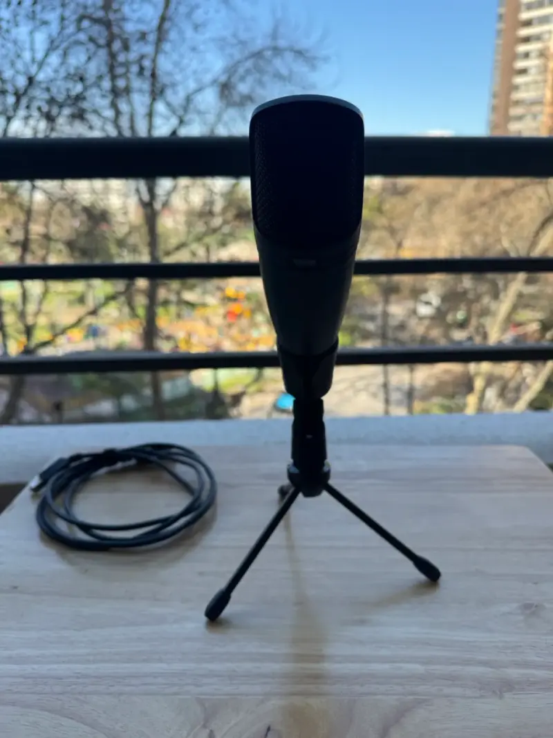 Micrófono USB con soporte y brazo ajustable - 2
