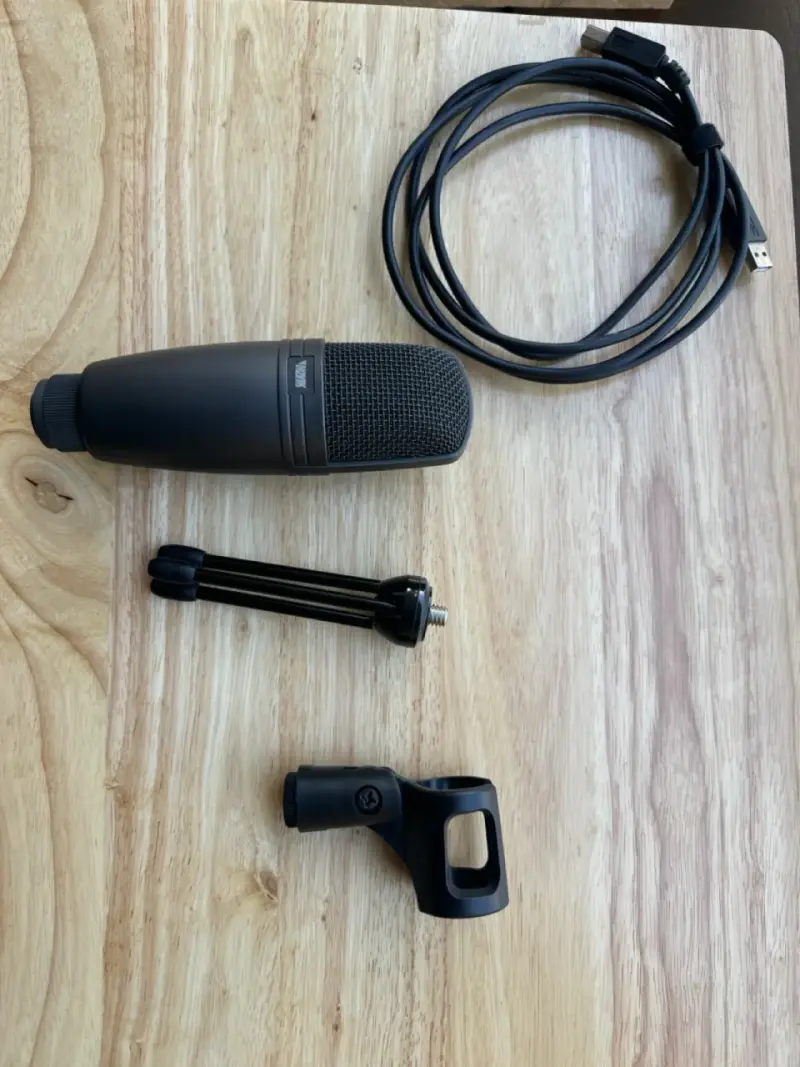 Micrófono USB con soporte y brazo ajustable - 3