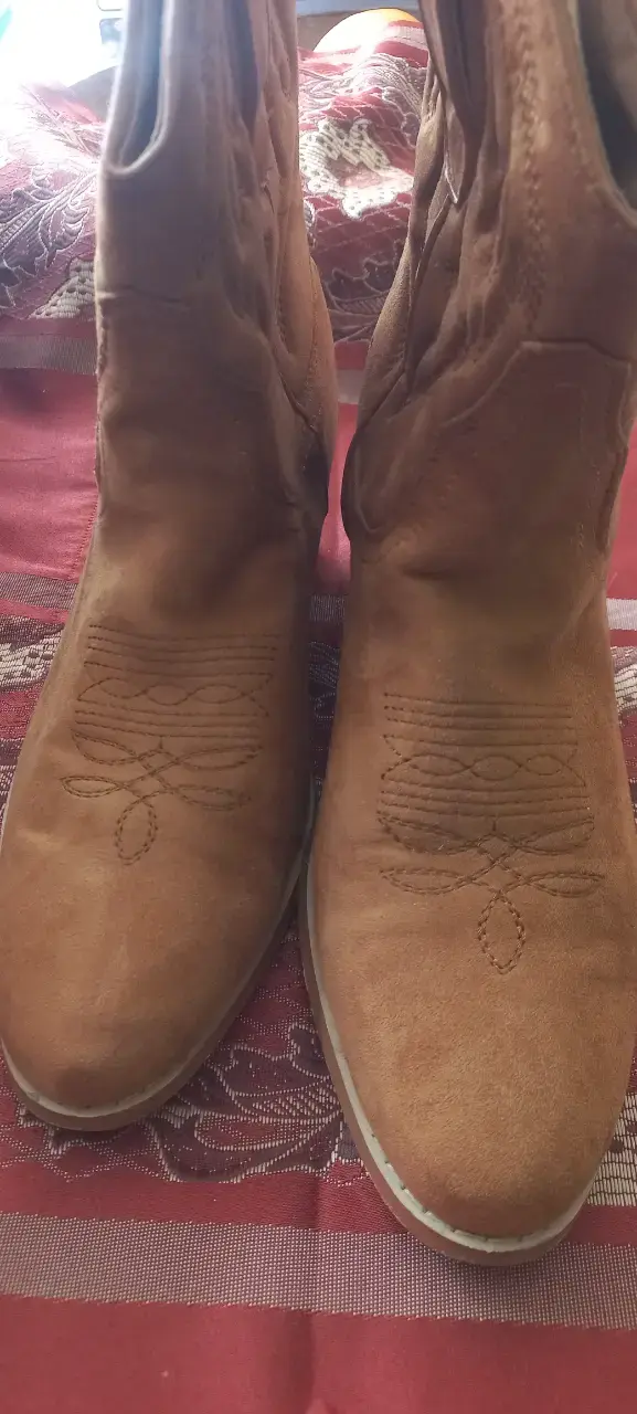 Botas vaqueras marrón para mujer - 1