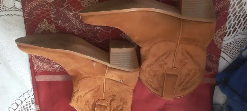 Botas vaqueras marrón para mujer - 3