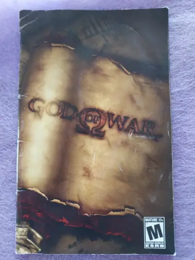 Manual de juego God of War para PlayStation - miniatura 1