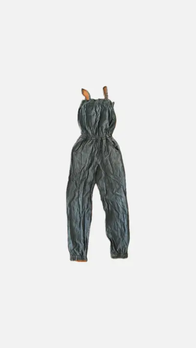 Enterito de mezclilla azul para mujer - miniatura 3
