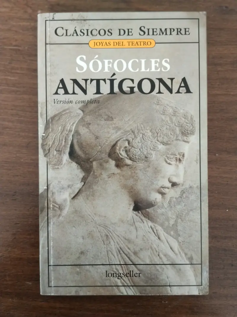 Libro Antígona de Sófocles - Clásicos de Siempre