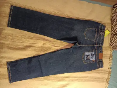 Jeans de mezclilla azul para hombre talla 50 - miniatura 4