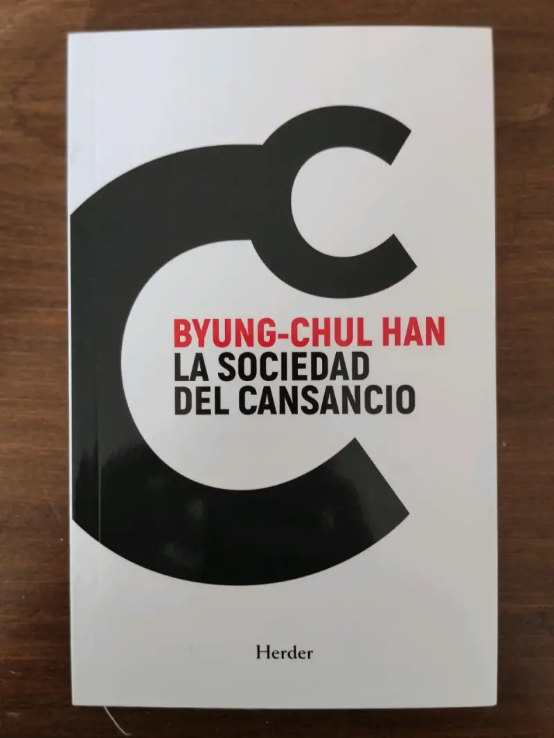 Libro 'La Sociedad del Cansancio' de Byung-Chul Han
