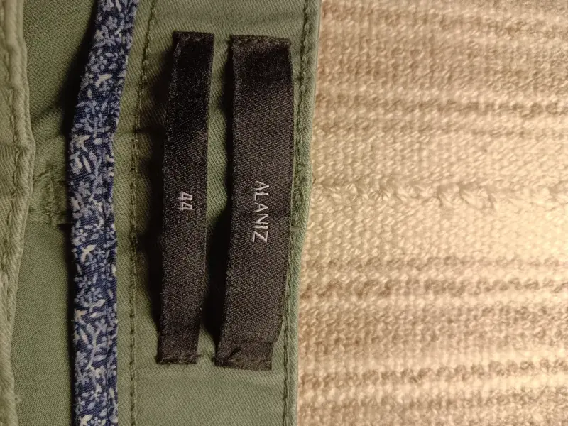 Pantalones verdes de hombre Alaniz talla 44 - 2