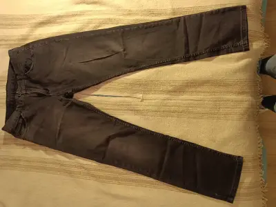 Jeans negros para hombre talla 46 Foster - miniatura 1