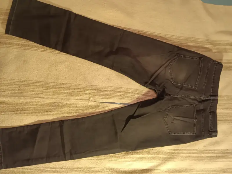 Jeans negros para hombre talla 46 Foster - 5