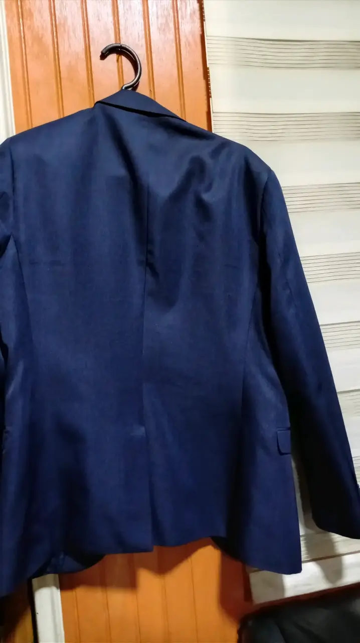 Blazer azul marino para hombre - 2