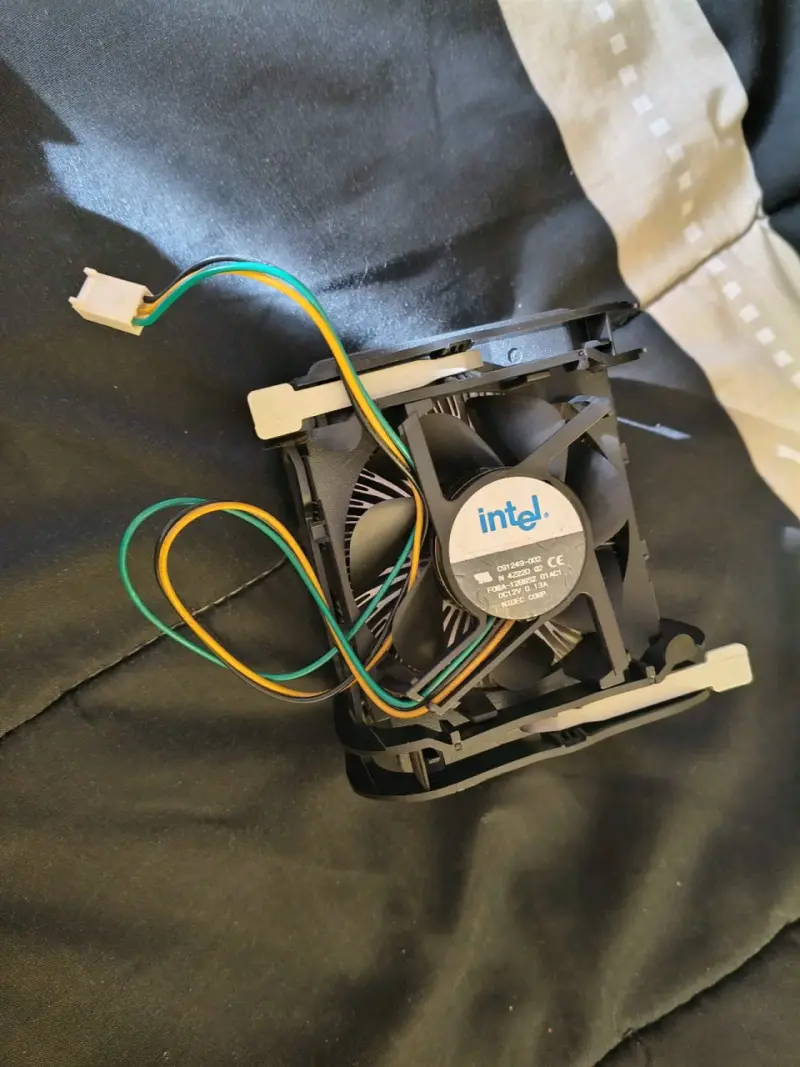 Disipador intel 478 original con bloque de cobre - 2