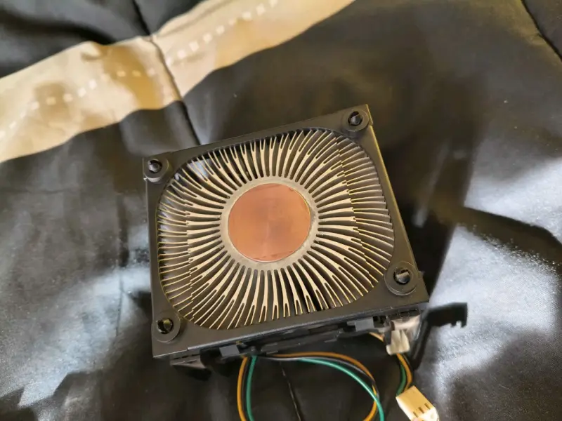Disipador intel 478 original con bloque de cobre - 3