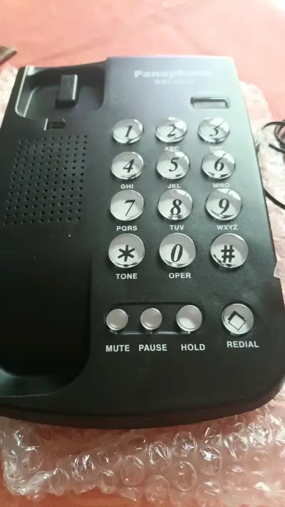 Teléfono de escritorio Panaphone KXT-3014 negro - miniatura 2