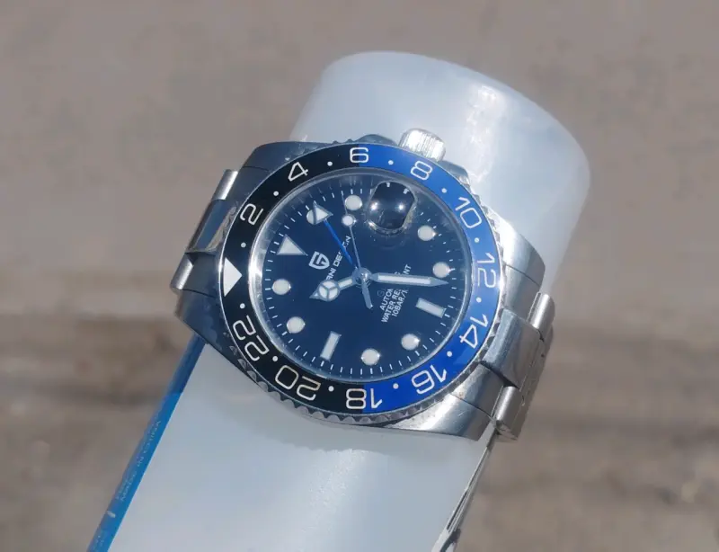 Reloj automático Pagani Design azul y negro - 1