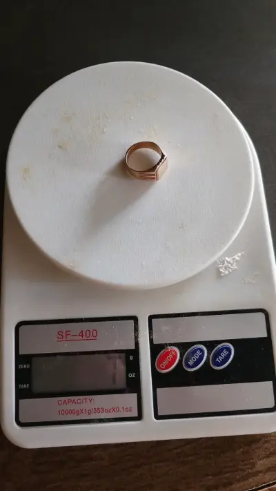 Anillo de oro 18k , ofrezcan la mejor oferta - miniatura 1