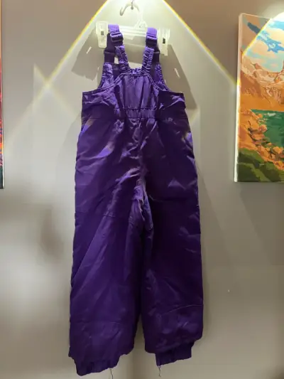 Traje de nieve morado para niños Circo - miniatura 2