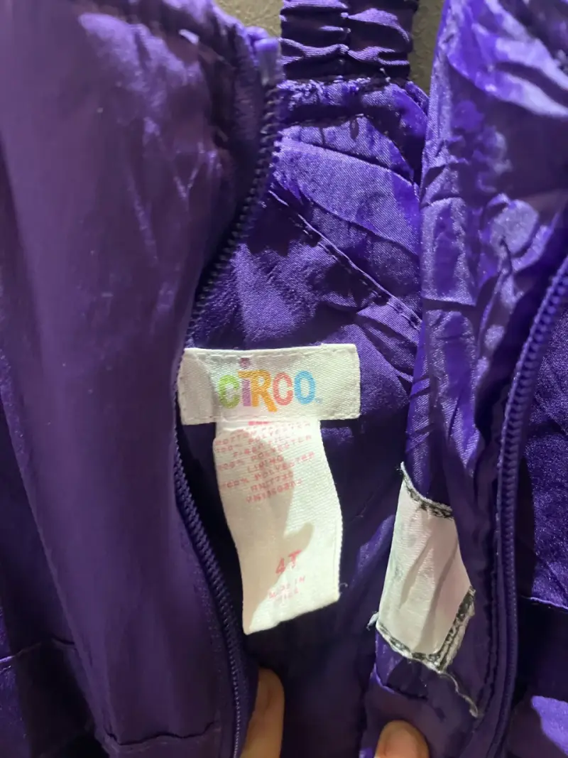 Traje de nieve morado para niños Circo - 3