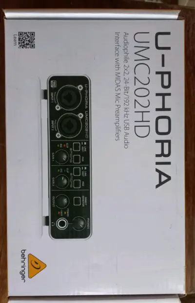 Interfaz de Audio Behringer UMC202HD USB - miniatura 3