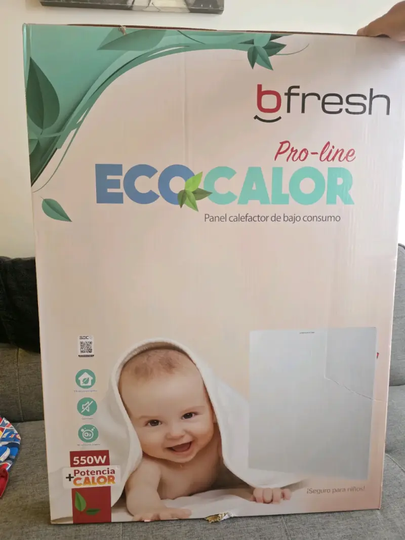 Panel calefactor de bajo consumo Bfresh EcoCalor - 1