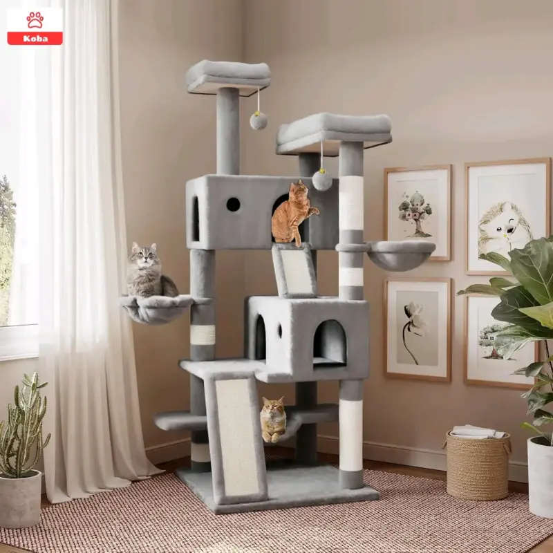 Árbol rascador para gatos grandes Koba - 2