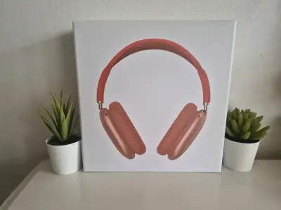 Auriculares Inalámbricos AirPods Max rojo y beige - miniatura 2