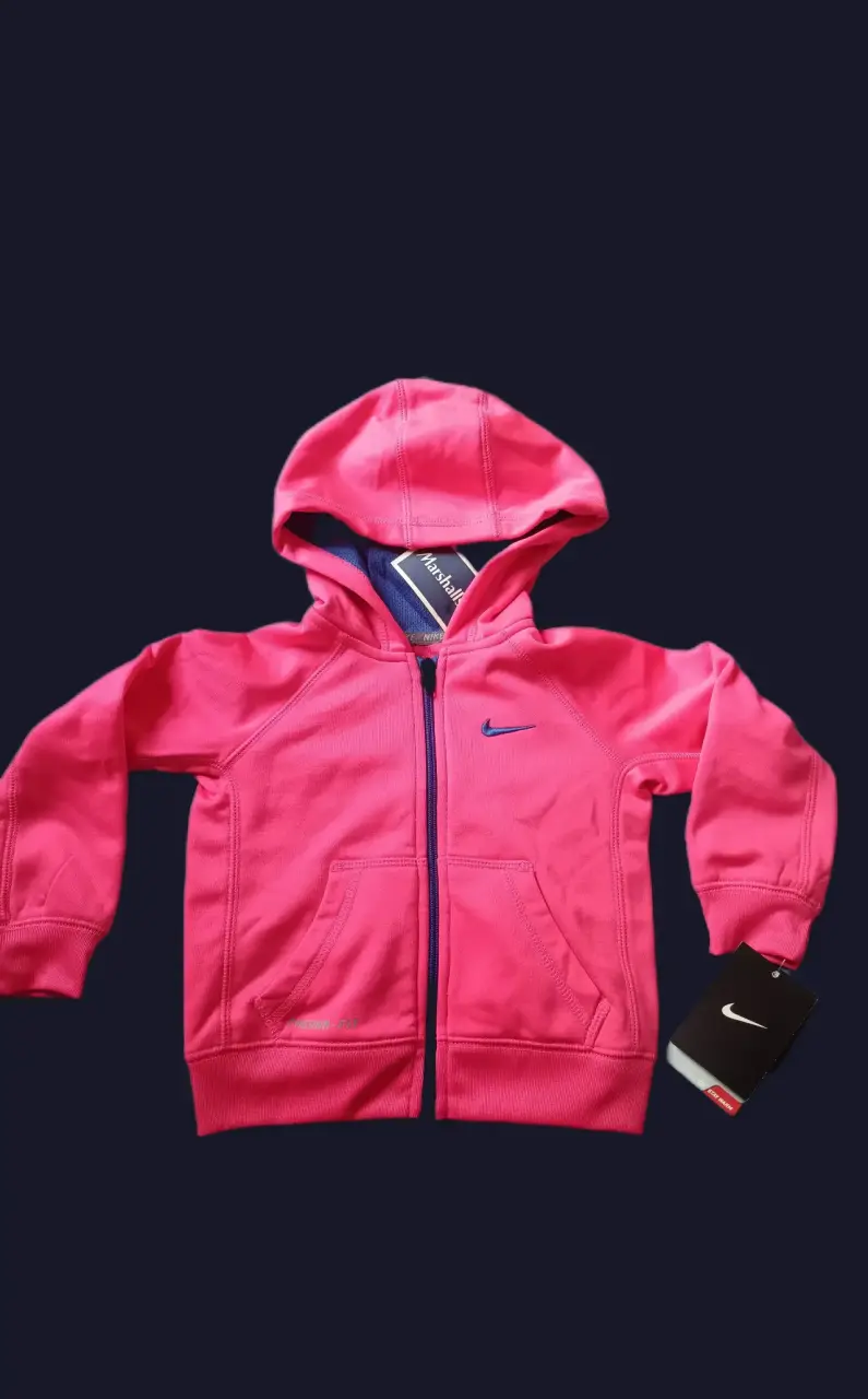 Polerón infantil Nike Therma-Fit rosa - 1