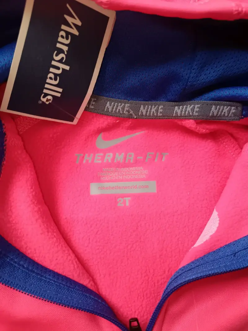 Polerón infantil Nike Therma-Fit rosa - 2