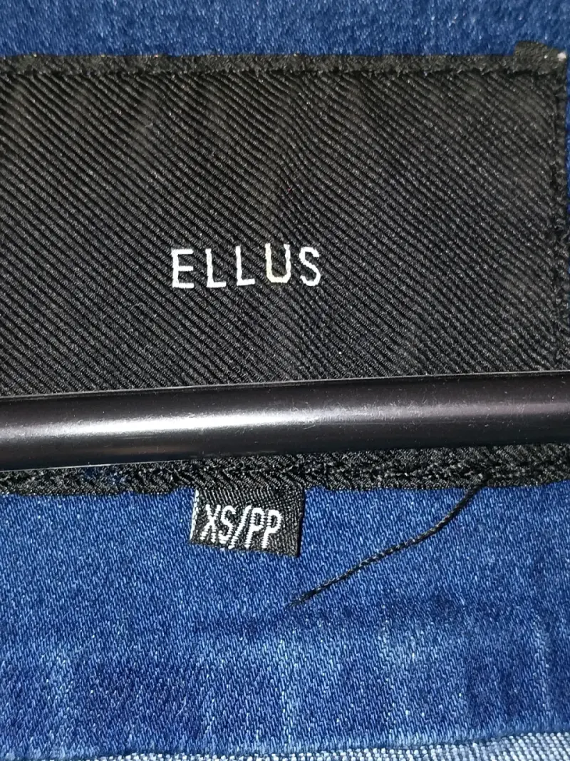 Chaqueta de mezclilla azul Ellus para mujer - 2