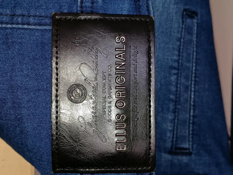 Chaqueta de mezclilla azul Ellus para mujer - 3