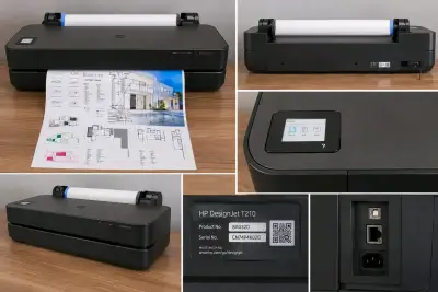 Impresora HP DesignJet T210 para planos y gráficos - miniatura 1