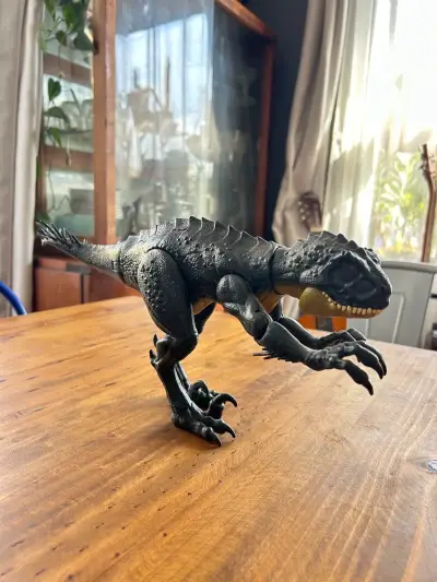 Figura de dinosaurio scorpios Rex jurassic world - miniatura 1
