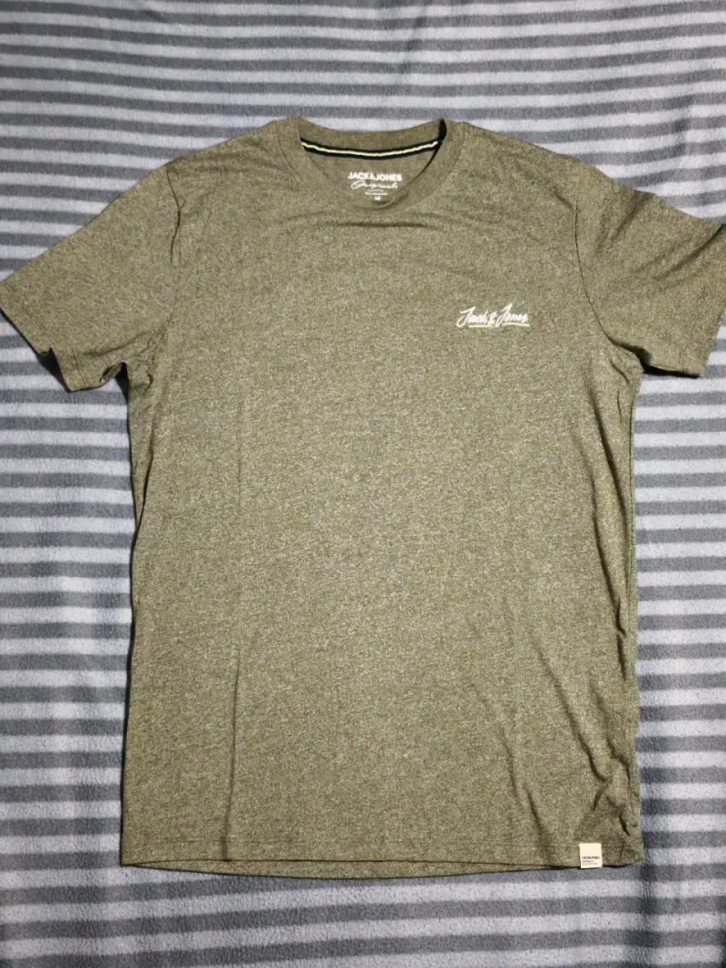Polera verde Jack & Jones para hombre - 1