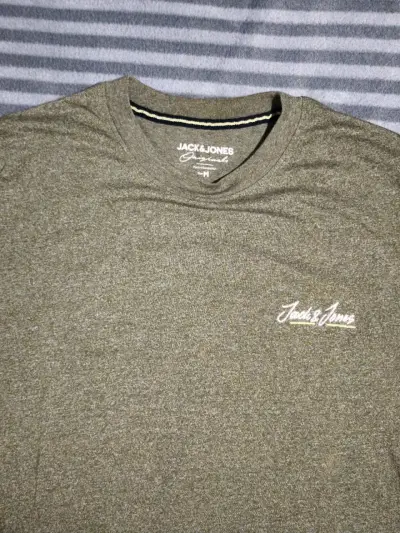 Polera verde Jack & Jones para hombre - miniatura 2