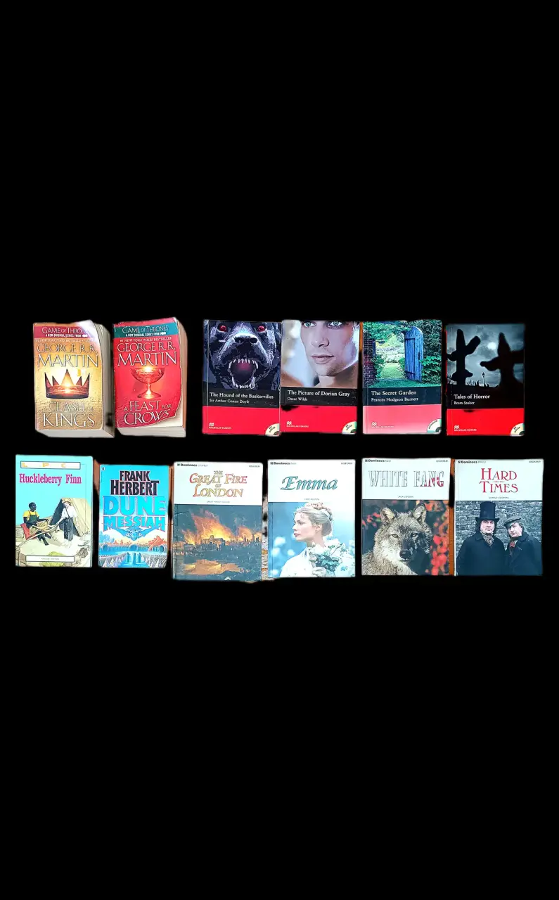 Colección de libros clásicos y contemporáneos
