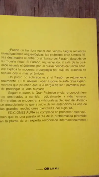 Libro El Mensaje De La Gran Pirámide José Álvarez López - miniatura 2