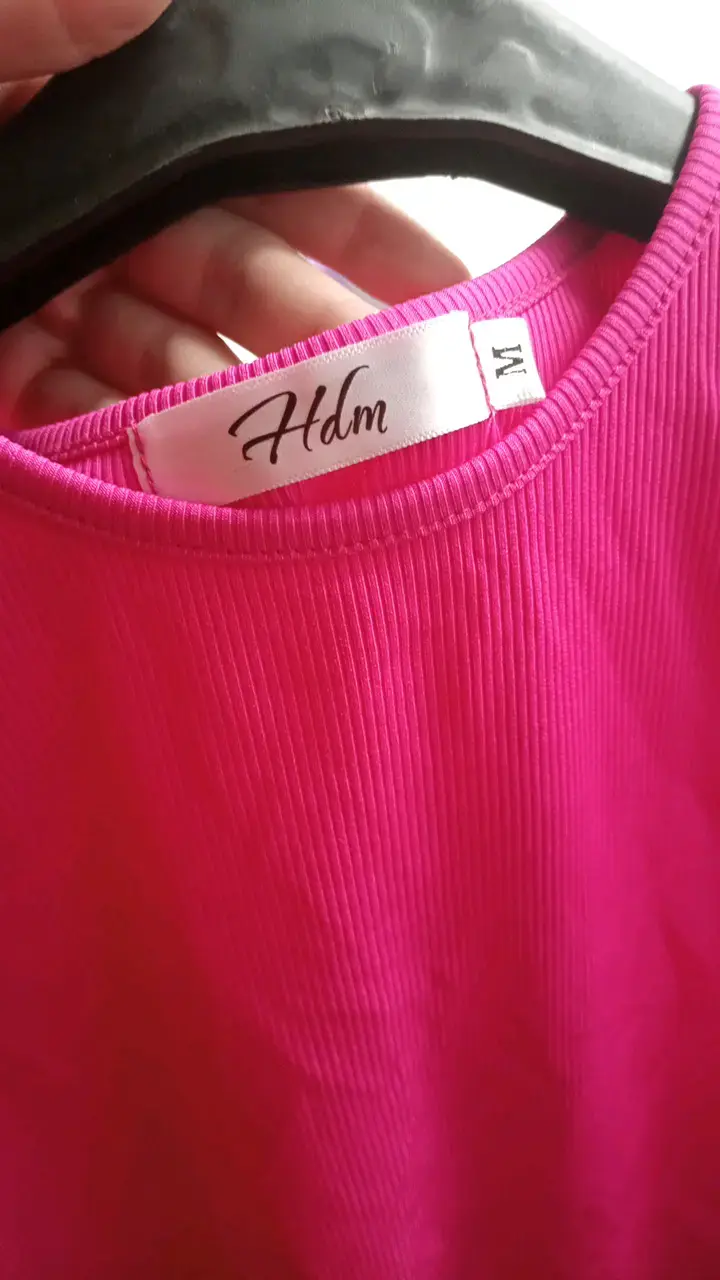 Top sin mangas fucsia Hdm talla M (ningún uso) - 3