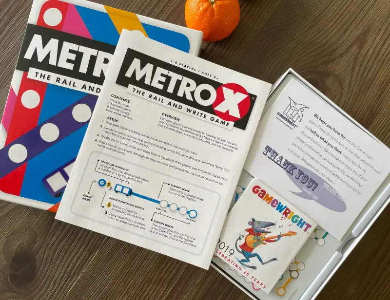 Juego de mesa Metro X - 2