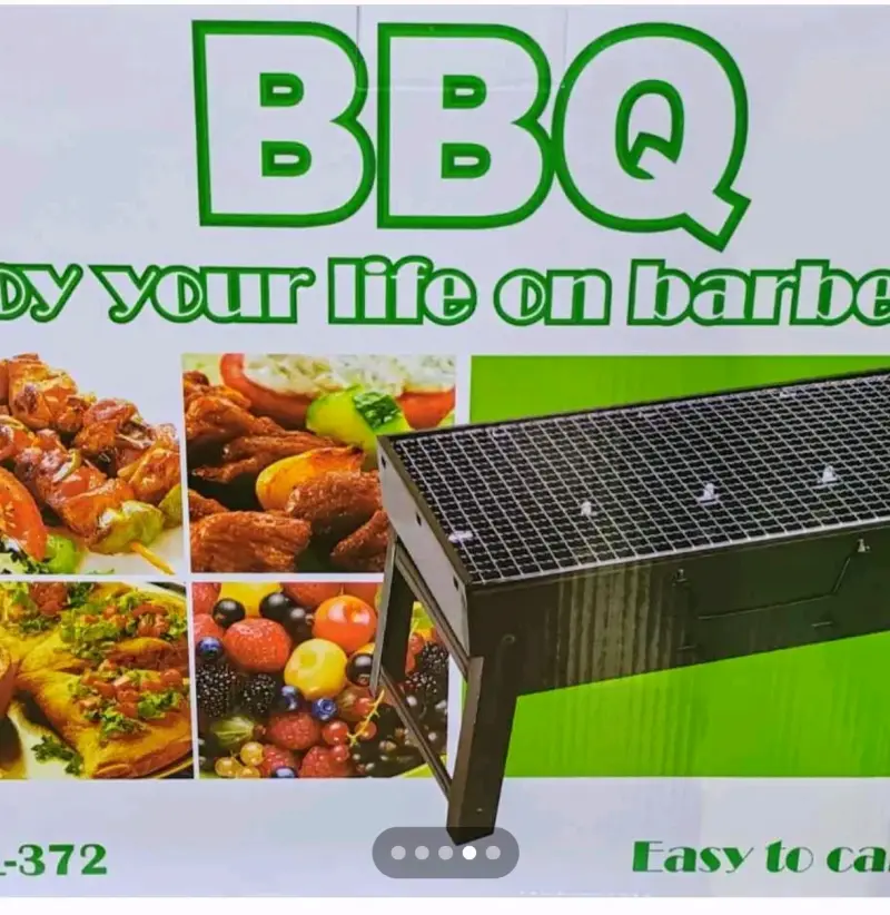 Parrilla portátil BBQ para camping y picnic - 1