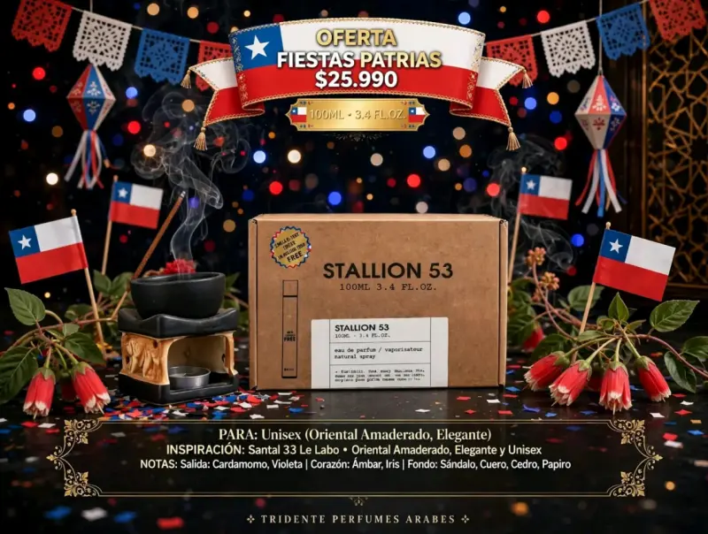 Stallion 53 Oriental Amaderado 100ml unisex