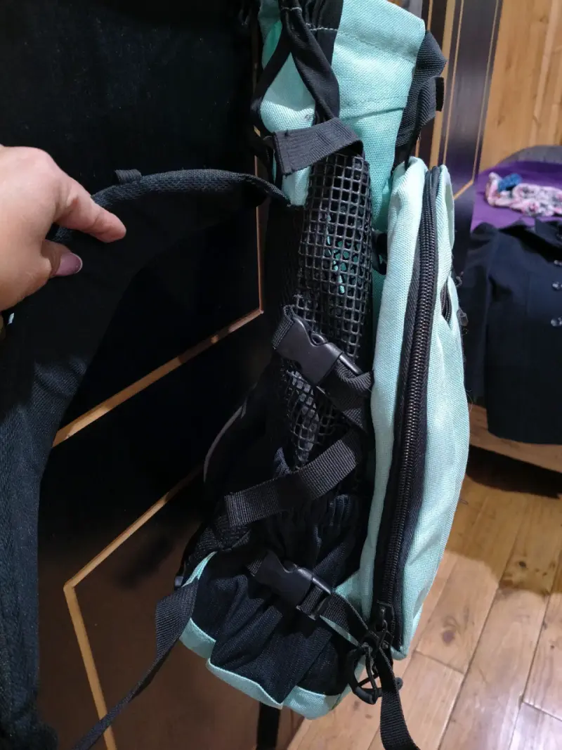 Mochila verde para traslado Perruno - 2