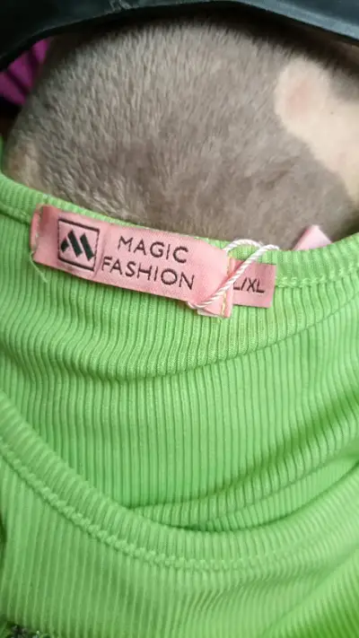 Polera sin mangas verde Magic Fashion talla L/XL - miniatura 2