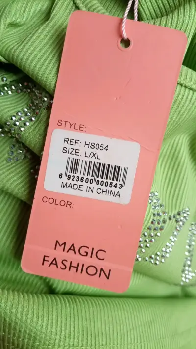Polera sin mangas verde Magic Fashion talla L/XL - miniatura 3