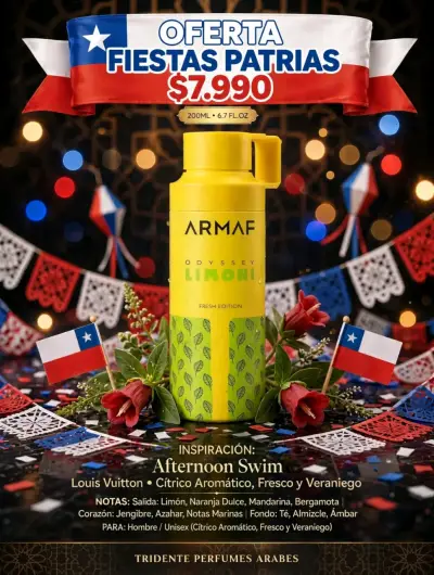 Perfumes Armaf 200ml - miniatura 2